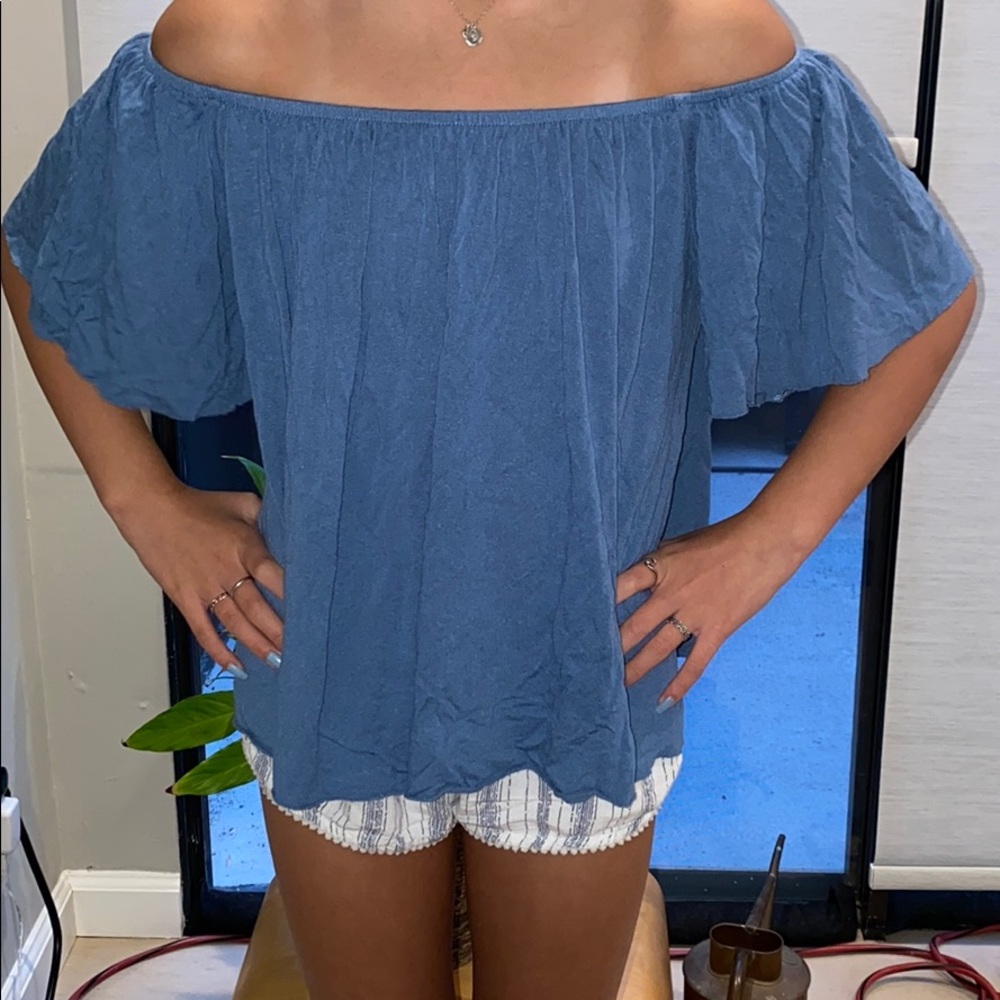bp off the shoulder top
